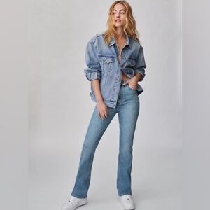 Aritzia Denim Forum Bailey High Rise Bootcut Jeans